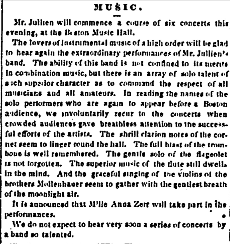 Jullien's Concert