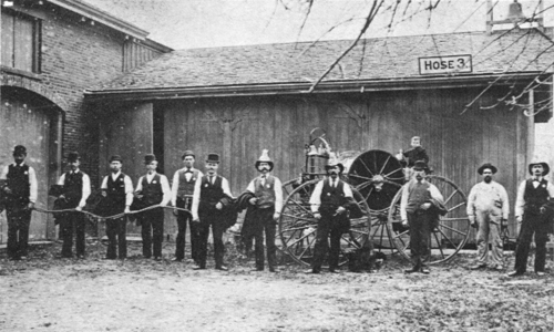 Hose Company #3, Chapel St. Station, Early 1880s