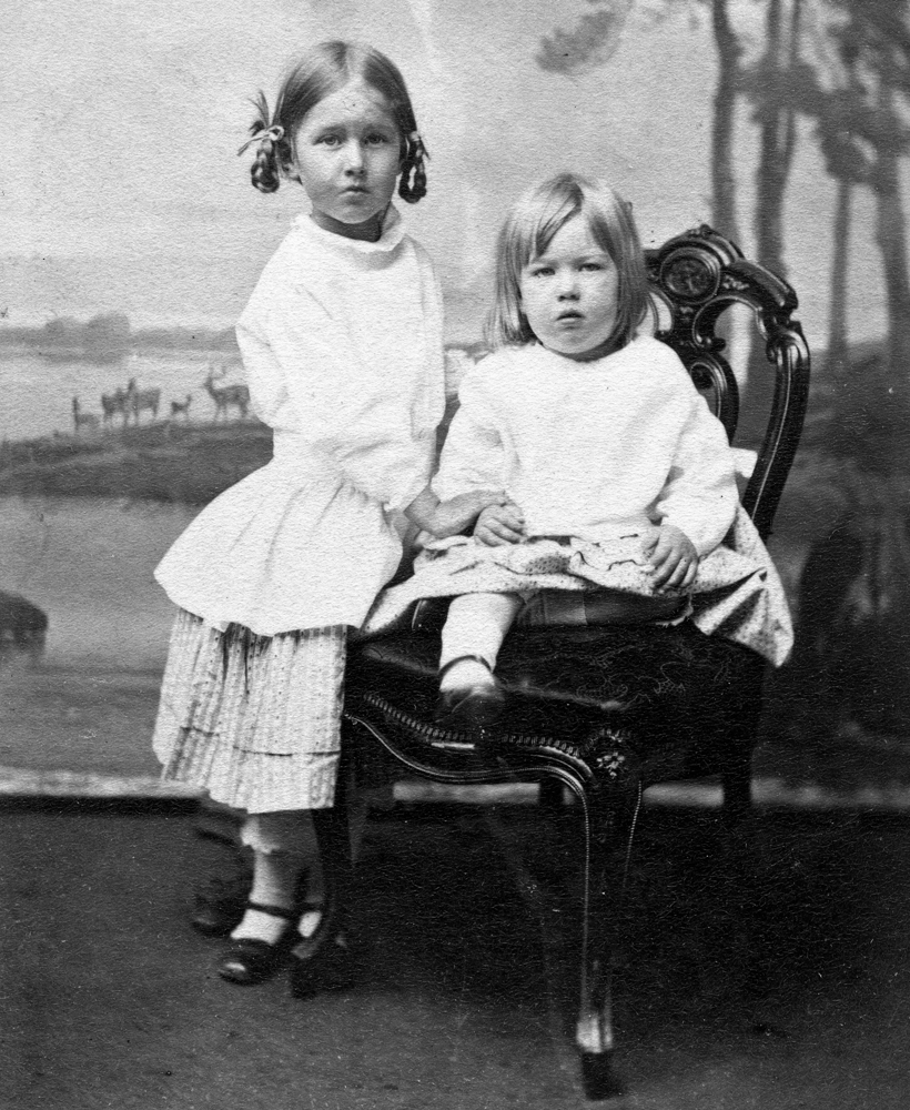 Helen (Nellie) Francis with younger brother, Nat