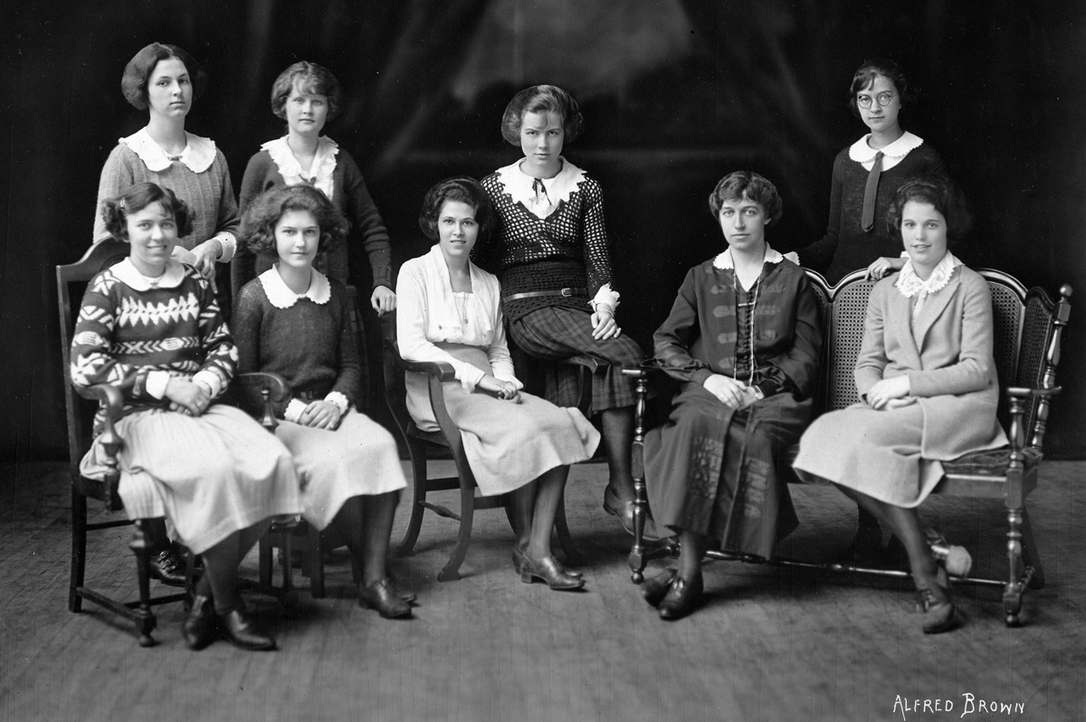 Brookline High School, 1922, Girls League Officers
