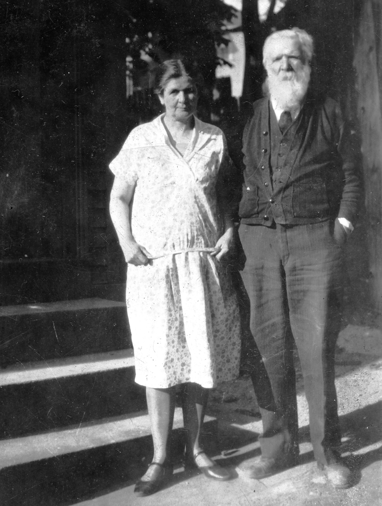 James Moloney and daughter, Margaret Robinson.
