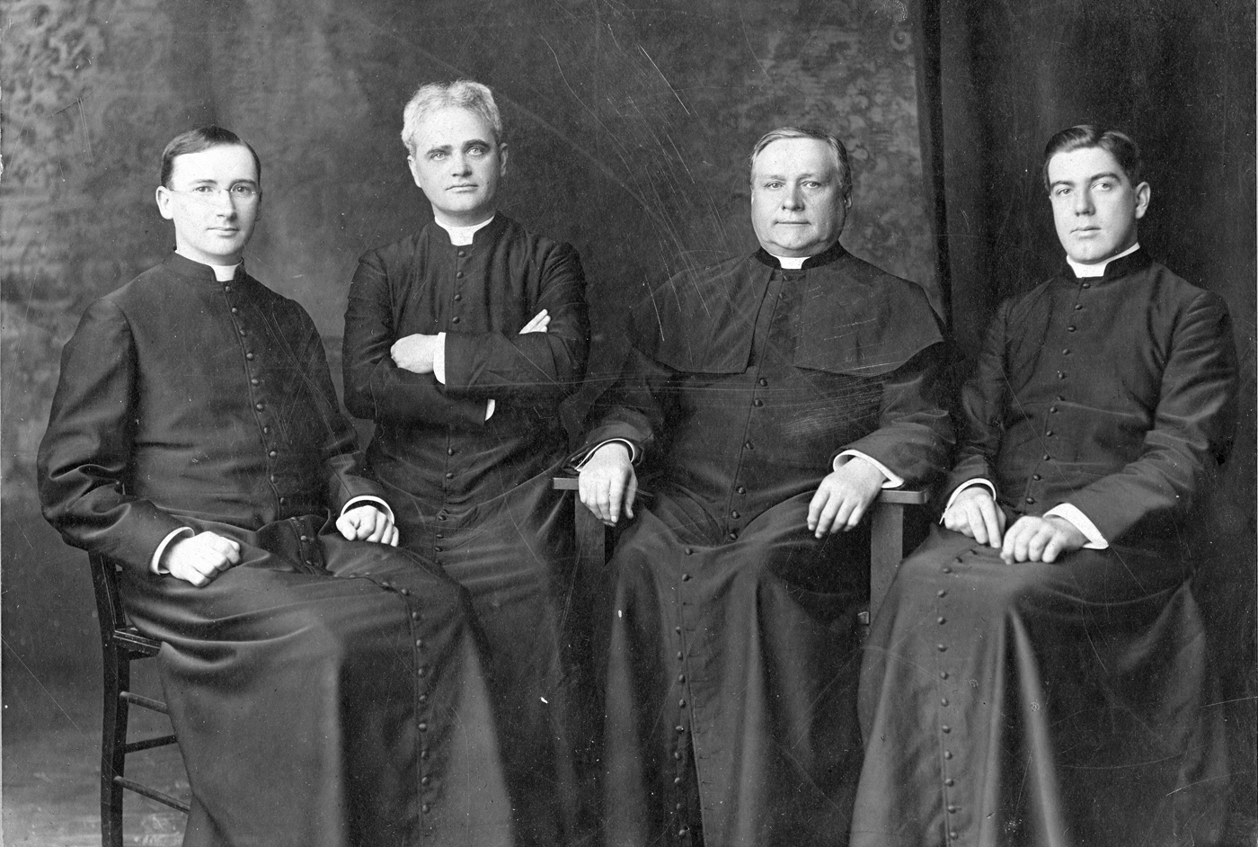Priests, likely from St. Mary of the Assumption Church