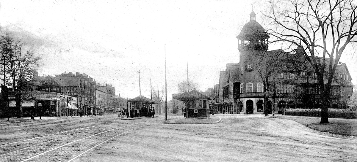 Coolidge Corner, 1908