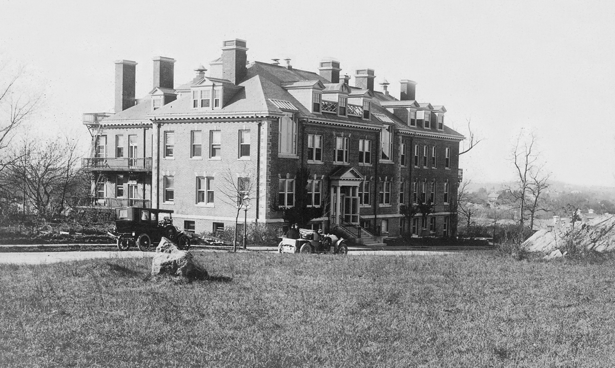 Corey Hill Hospital, 1900s