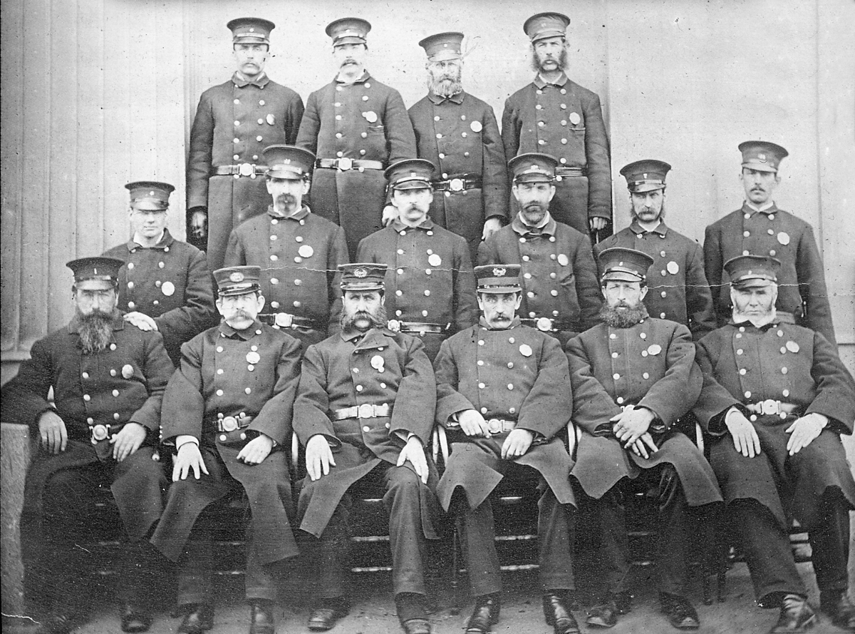 Police Force, circa 1878