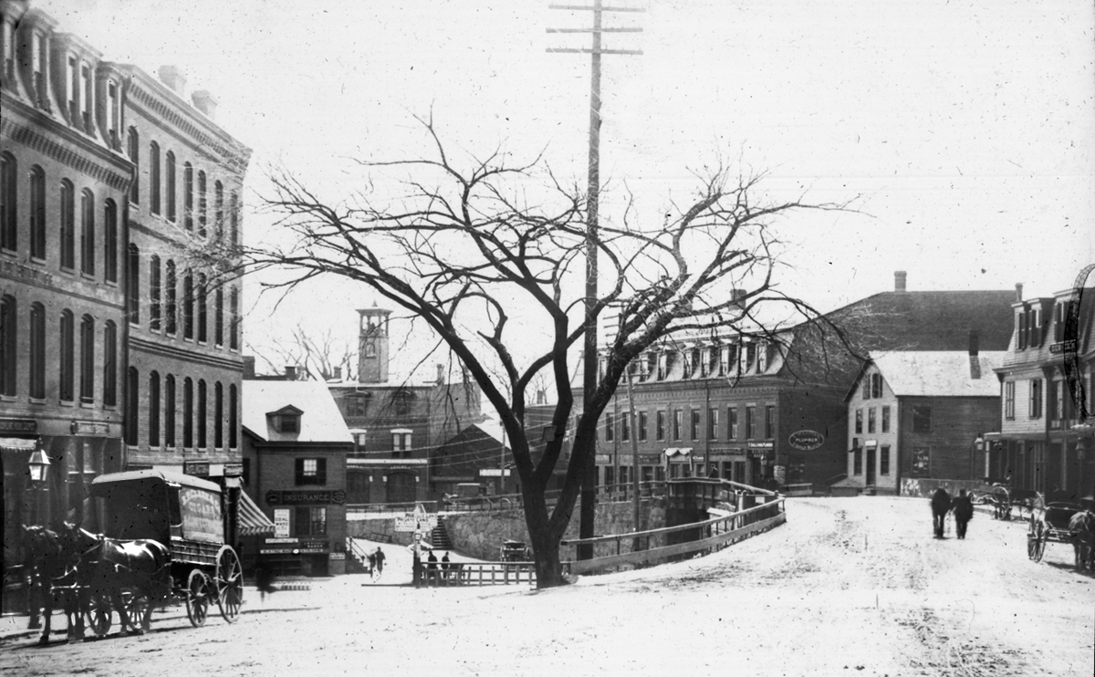 Brookline Village, 1885