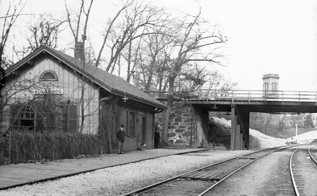 Longwood Flag Station, Boston and Albany Railroad