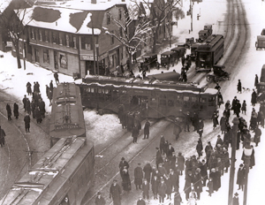 Brookline Ave & Washington St (Rt. 9), 1923