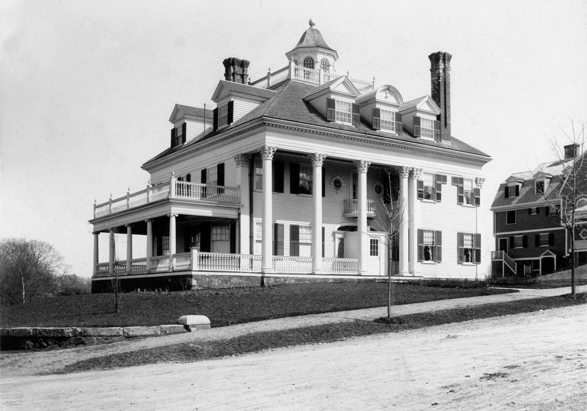 Residence of A. J. Wilkinson, 219 Fisher Ave. Corner of Dean Rd. Early 1900s