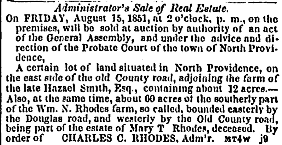 Rhodes Land Auction