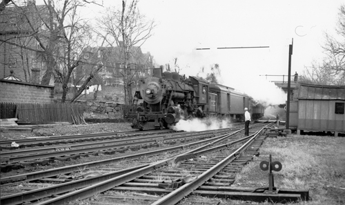 Locomotive of the Boston and Albany Railroad, March 21, 1950