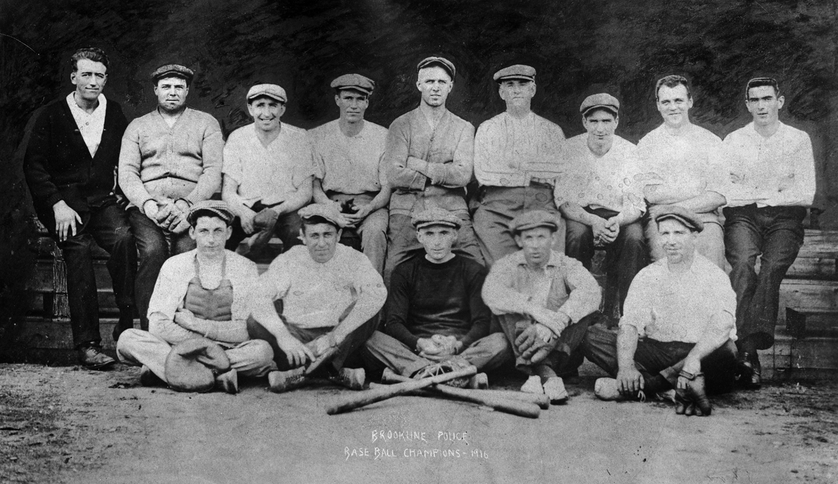 Police Baseball Champions, 1916