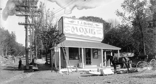 Store of Timothy J. Burke, Hammond St., 1900
