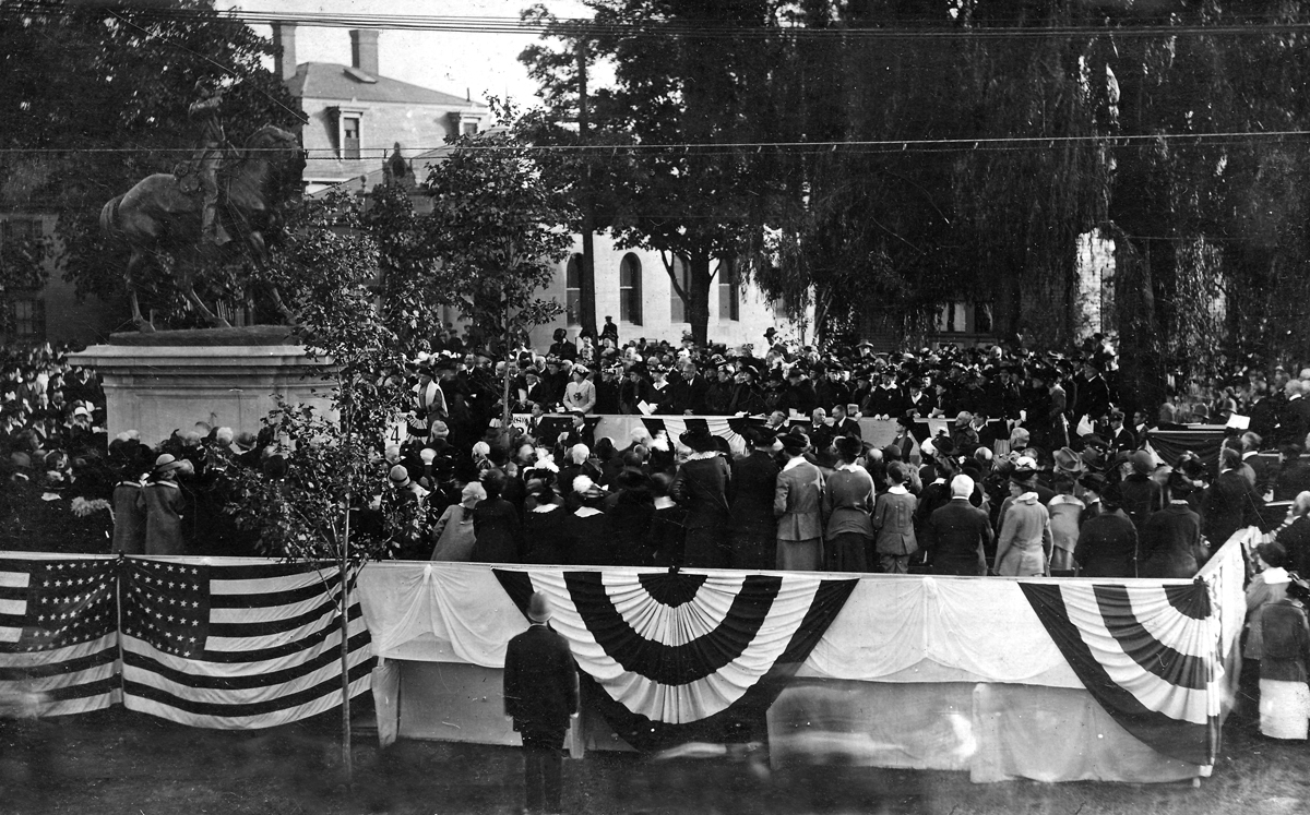 Dedication of the Soldier's Monument, Oct 9, 1915