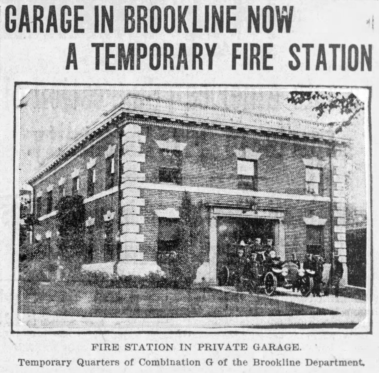 Station G Temporary Quarters, September 1915