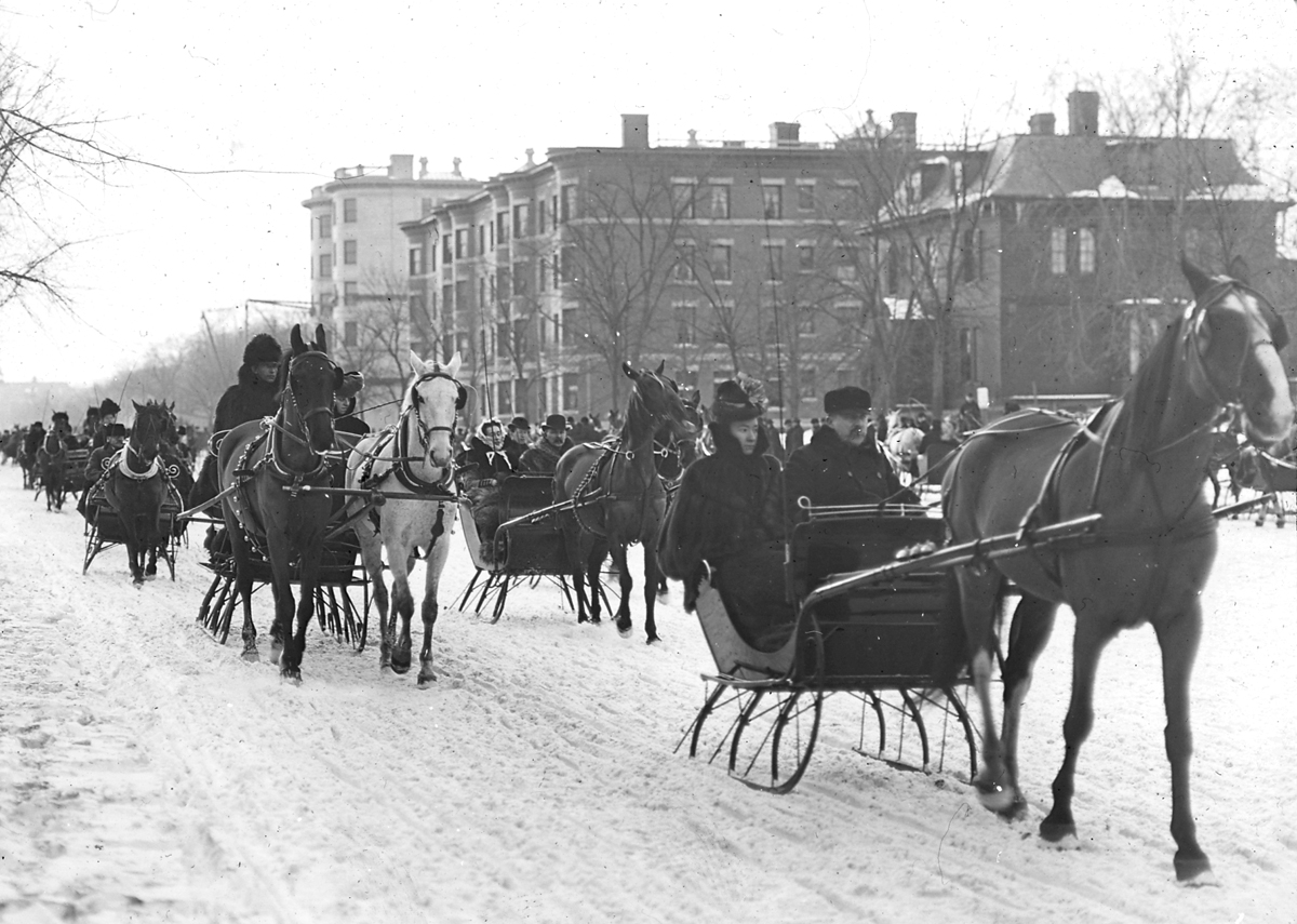 Beacon St. & Carlton St., February 1901