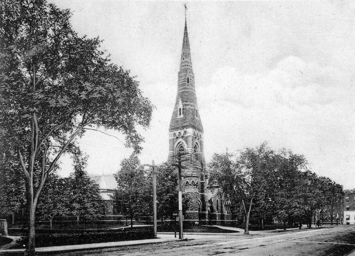 Harvard Congregational Church, Harvard St. South of Coolidge Corner