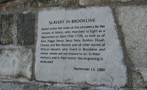 Commemorative Plaque for Enslaved People