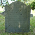 gravestone of Anna Mather