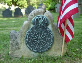 Marker for Hannah Goddard Chapter of the D.A.R.