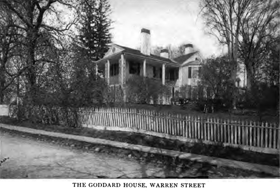The Goddard House, Warren street