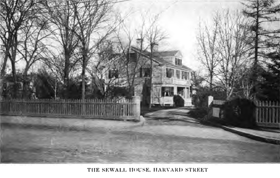 The Sewall House, Harvard street