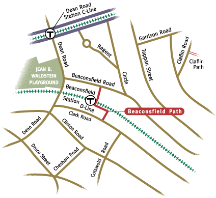 Beaconsfield Map